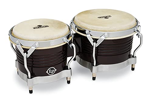 LP Latin Percussion LP811000 Matador Wood Bongo Dark Brown Chrome Hardware LP Latin Percussion LP811000 Matador Wood Bongo Dark Brown Chrome Hardware von Latin Percussion