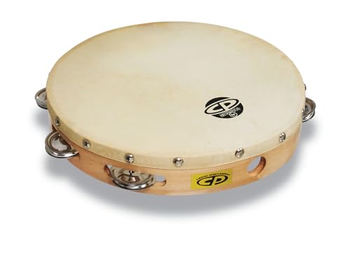 LP Latin Percussion LP861304 CP379 CP Wood Tambourin Holz 10" einreihig mit Fell LP Latin Percussion LP861304 CP379 CP Wood Tambourin Holz 10" einreihig mit Fell von Latin Percussion