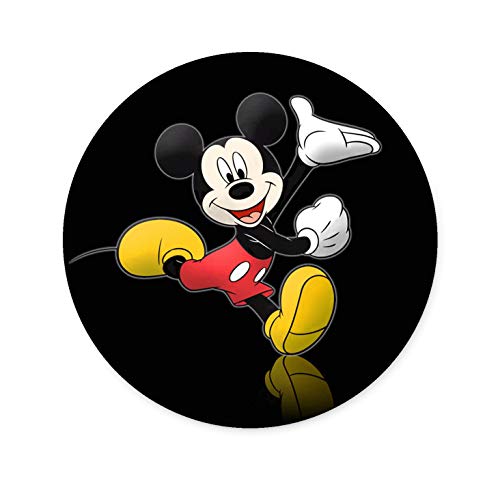 LQFIWSS Rundes rutschfestes Laptop-Mauspad, Mickey Mouse Pad für Arbeit und Zuhause, Computerzubehör, 20,1 x 20,1 x 0,3 cm von LQFIWSS