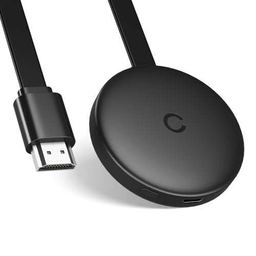 Wireless HDMI Adapter, 2,4/5 GHz Miracast Wireless HDMI Dongle 1080P WiFi Display Dongle Unterstützt Miracast/DLNA/Airplay Kompatibel mit iPhone, iPad, iOS, Smartphone, Laptop, PC, Monitor, HDTV Wireless HDMI Adapter, 2,4/5 GHz Miracast Wireless HDMI Dongle 1080P WiFi Display Dongle Unterstützt Miracast/DLNA/Airplay Kompatibel mit iPhone, iPad, iOS, Smartphone, Laptop, PC, Monitor, HDTV von LQIESDD