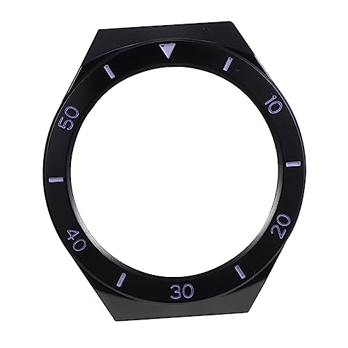 LRXIYODE 1 Stück Pc Schutzhülle Fall klar Abdeckung Std Silber transparent Smartwatch Protect tischgehäuse The prot pc gehaüse etui betrachten Muschel sehen Beobachten Sie Cover STK Black von LRXIYODE