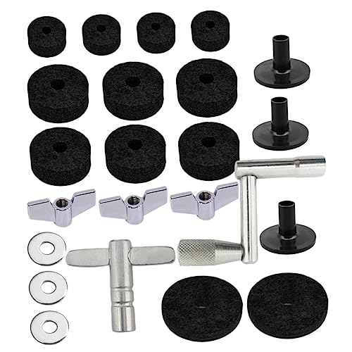 LRXIYODE 1Satz Kreatives Beckenpad Teiliges Antiskid Trommel Filzpolster für Becken und Langlebige Zubehörteile aus Hochwertigem Filz für Optimalen Schutz LRXIYODE 1Satz Kreatives Beckenpad Teiliges Antiskid Trommel Filzpolster für Becken und Langlebige Zubehörteile aus Hochwertigem Filz für Optimalen Schutz von LRXIYODE