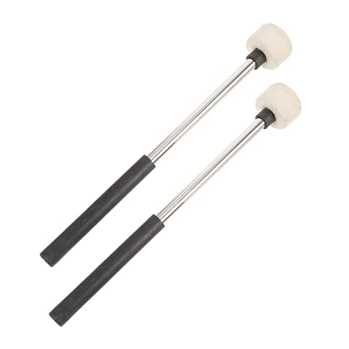 LRXIYODE 2Stücke Drum Mallets mit Edelstahlgriff Filz Trommelstöcke für Schlaginstrumente Leichtes Percussion Zubehör für Anfänger und Profis Musikzubehör für Drummer LRXIYODE 2Stücke Drum Mallets mit Edelstahlgriff Filz Trommelstöcke für Schlaginstrumente Leichtes Percussion Zubehör für Anfänger und Profis Musikzubehör für Drummer von LRXIYODE