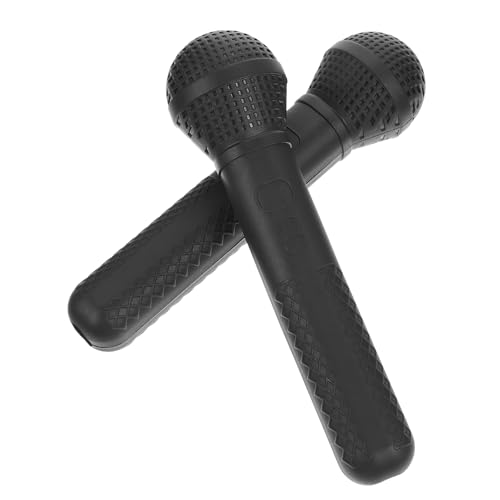LRXIYODE 2Stücke Falsches Mikrofon für Simuliertes Mikrofon für Geburtstagsfeiern Rollenspiele und Karaoke Schwarz Sicheres Material für Kreative Spiele LRXIYODE 2Stücke Falsches Mikrofon für Simuliertes Mikrofon für Geburtstagsfeiern Rollenspiele und Karaoke Schwarz Sicheres Material für Kreative Spiele von LRXIYODE