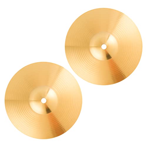 LRXIYODE 2Stücke Messing Trommelbecken Jazz Schlagzeug Cymbals für Trommeln Hochwertige Klangqualität für Schlagzeuger und Percussionisten Einfach LRXIYODE 2Stücke Messing Trommelbecken Jazz Schlagzeug Cymbals für Trommeln Hochwertige Klangqualität für Schlagzeuger und Percussionisten Einfach von LRXIYODE