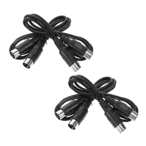LRXIYODE 4 Stück 5 Fünfpoliges Kabel MIDI-Instrumentenkabel Midi-Klaviertastaturkabel 5-poliges Midi-Verlängerungskabel Konverterkabel Gitarren-Midi-Kabel Kunststoff Black LRXIYODE 4 Stück 5 Fünfpoliges Kabel MIDI-Instrumentenkabel Midi-Klaviertastaturkabel 5-poliges Midi-Verlängerungskabel Konverterkabel Gitarren-Midi-Kabel Kunststoff Black von LRXIYODE