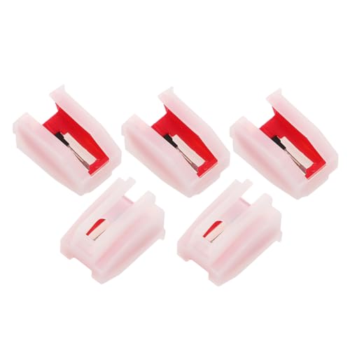 LRXIYODE 5 Stück Vinyl Plattenspielernadeln Plattenspieler Stylus Nadeln Ersatz Plattenspielernadeln Ersatz Stylus Für Plattenspieler Phonographennadeln Schallplattennadel Aus von LRXIYODE