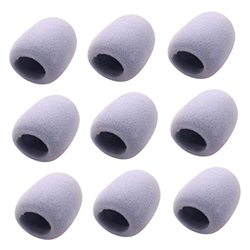 LRXIYODE 9 Stück Rauschsicheres Mikrofonabzug Schutz Abdeckung Schaum Karaoke-mikrofon Mikrofon -popfilter Mikrofonmaske Lärm Mikrofonschild Hellgrau Eva LRXIYODE 9 Stück Rauschsicheres Mikrofonabzug Schutz Abdeckung Schaum Karaoke-mikrofon Mikrofon -popfilter Mikrofonmaske Lärm Mikrofonschild Hellgrau Eva von LRXIYODE
