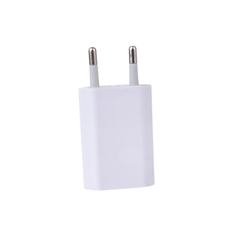 LRXIYODE Europäischer Ladekopf Charger elektrischer Steckeradapter USB-Adapterstecker Reisekonverter Telefonstecker für Ladeanschluss Netzteil Wandadapter Weiß LRXIYODE Europäischer Ladekopf Charger elektrischer Steckeradapter USB-Adapterstecker Reisekonverter Telefonstecker für Ladeanschluss Netzteil Wandadapter Weiß von LRXIYODE