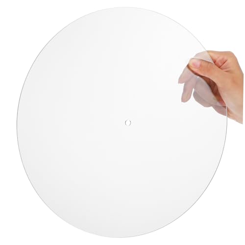 LRXIYODE Plattenspieler-slipmat-pad Für Vinyl-schallplatten: Plattenspielermatte Aus Acryl Mit Anti-rutsch-Unterseite – Einzigartiges Dekoratives Slipmat Für Heim-audiosysteme LRXIYODE Plattenspieler-slipmat-pad Für Vinyl-schallplatten: Plattenspielermatte Aus Acryl Mit Anti-rutsch-Unterseite – Einzigartiges Dekoratives Slipmat Für Heim-audiosysteme von LRXIYODE