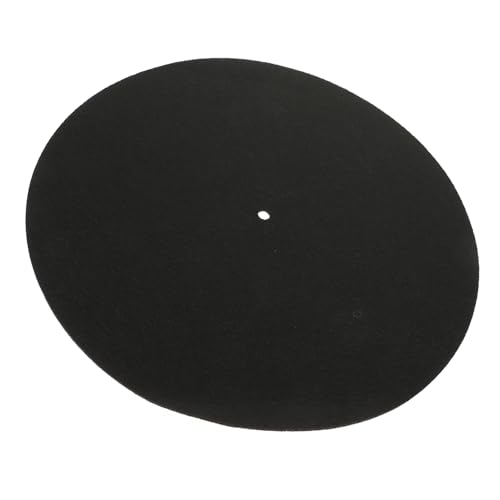 LRXIYODE Plattenspielermatte aus Filz rutschfeste Schallplattenunterlage für Vinyl Schützt vor Kratzern und Verbessert die Klangqualität für Arten von Schallplatten LRXIYODE Plattenspielermatte aus Filz rutschfeste Schallplattenunterlage für Vinyl Schützt vor Kratzern und Verbessert die Klangqualität für Arten von Schallplatten von LRXIYODE