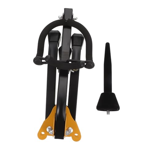 LRXIYODE Zusammenklappbarer Saxophonständer Alt Stand Halsband Für Saxophon Tenor Klarinettenständer Saxophon-stativ Black von LRXIYODE