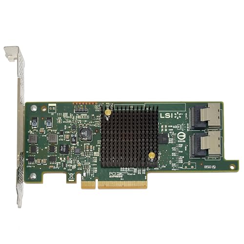 LSI Logic Controller-Karte H5-25412-00 SAS 9207-8i 8 Port Interne SAS/SATA 6 Gb/s PCI Express Single Electronic Consumer Electronics von LSI LOGIC