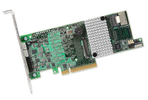 LSI 4 Port Int., 6 GB/s, SAS, SATA, PCI-E 3.0 KIT LSI00329 (SATA SAS, PCI-e 3.0, 1GB, DDR3) von LSI