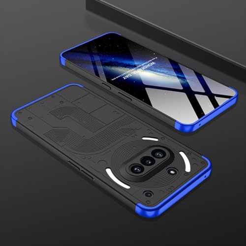 LSKOZU Hülle Für Nothing Phone (3a), Stilvolle, Leichte, Ultradünne, Schlanke Und Stoßfeste Schutzhülle (Blau) von LSKOZU