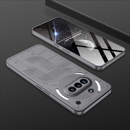 LSKOZU Hülle Für Nothing Phone (3a), Stilvolle, Leichte, Ultradünne, Schlanke Und Stoßfeste Schutzhülle (Grau) von LSKOZU
