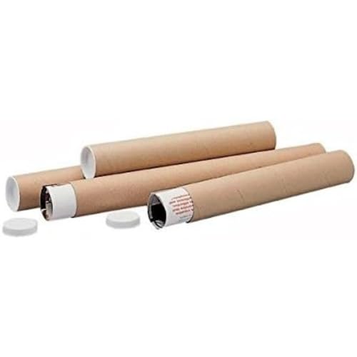 LSM-970 x 100 mm Versandrolle – Braun (5 Stück) von LSM