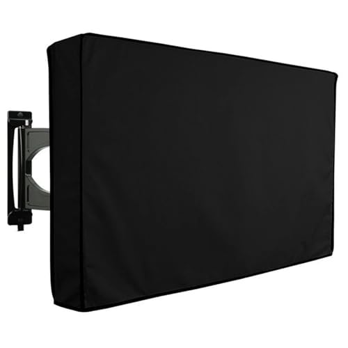 LSNNMU TV-Abdeckung Outdoor-TV-Abdeckung mit Frontklappe und Bodenabdeckung, wetterfestes Material, schützt Fernseher, Terrassen-TV-Abdeckung(FOR 55-58inch TV) von LSNNMU