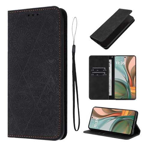 LSPCASA Lederhülle Für Motorola Moto G75 6.78 Zoll Magnetische Handyhülle Motorola Moto G75 Hülle Mit Standfunktion Motorola Moto G75 Hülle, Schwarz LSPCASA Lederhülle Für Motorola Moto G75 6.78 Zoll Magnetische Handyhülle Motorola Moto G75 Hülle Mit Standfunktion Motorola Moto G75 Hülle, Schwarz von LSPCASA