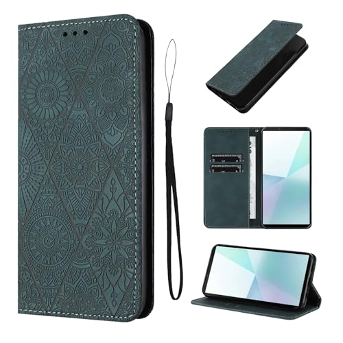 LSPCASA Lederhülle Für Sony Xperia 10 VI 5G 6.1 Zoll Magnetische Handyhülle Sony Xperia 10 Vi Hülle Mit Standfunktion Klappschutzhülle Xperia 10 Vi Hülle Grün LSPCASA Lederhülle Für Sony Xperia 10 VI 5G 6.1 Zoll Magnetische Handyhülle Sony Xperia 10 Vi Hülle Mit Standfunktion Klappschutzhülle Xperia 10 Vi Hülle Grün von LSPCASA