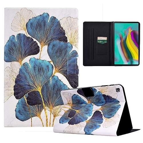 LSPCASA Hülle für Samsung Galaxy Tab S5e 10.5 Zoll( SM-T725/T720) Standfunktion Schutzhülle PU Leder Samsung Galaxy Tab S5E Tablet Case Cover mit Kartenfächern -Blattgold LSPCASA Hülle für Samsung Galaxy Tab S5e 10.5 Zoll( SM-T725/T720) Standfunktion Schutzhülle PU Leder Samsung Galaxy Tab S5E Tablet Case Cover mit Kartenfächern -Blattgold von LSPCASA