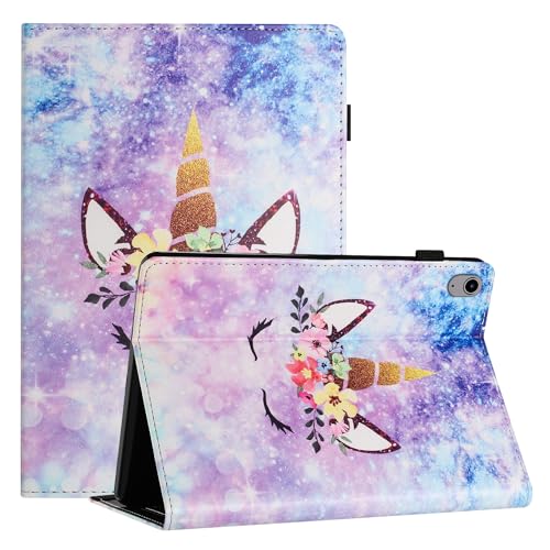 LSPCASA Schutzhülle Für Apple iPad 2022 10.9 / iPad 10th Gen Ständer Tasche Für iPad 10 Generation Hülle Mit Kartenfächern Klappschutzhülle iPad Hülle 10. Generation Einhorn LSPCASA Schutzhülle Für Apple iPad 2022 10.9 / iPad 10th Gen Ständer Tasche Für iPad 10 Generation Hülle Mit Kartenfächern Klappschutzhülle iPad Hülle 10. Generation Einhorn von LSPCASA