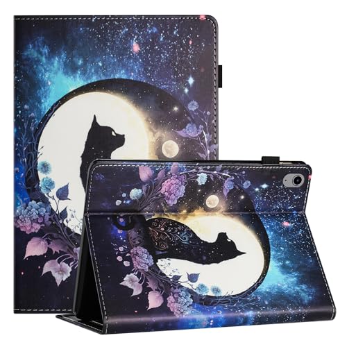 LSPCASA Schutzhülle Für Apple iPad 2022 10.9 / iPad 10th Gen Ständer Tasche Für iPad 10 Generation Hülle Mit Kartenfächern Klappschutzhülle iPad Hülle 10. Generation Katze LSPCASA Schutzhülle Für Apple iPad 2022 10.9 / iPad 10th Gen Ständer Tasche Für iPad 10 Generation Hülle Mit Kartenfächern Klappschutzhülle iPad Hülle 10. Generation Katze von LSPCASA