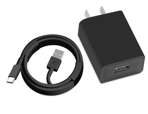 LSSBUUD USB-C-Kopfhörer-Ladegerät für MOVSSOU E7, SE8, DOQAUS, HROEENOI, KVIDIO, BERIBES, Tuitager, Uliptz, INFURTURE, iClever BTH12 Bluetooth-Kopfhörer-Adapter, Ladekabel (1,5 m) von LSSBUUD