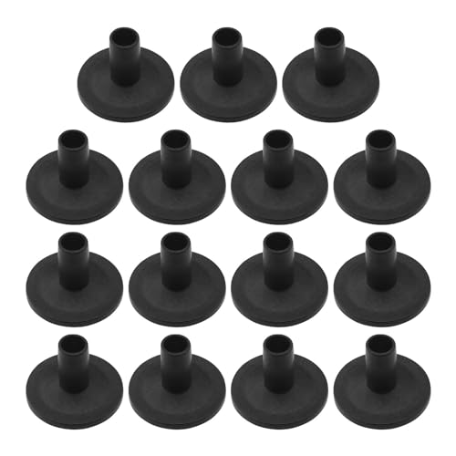 LT Easiyl 15PCS Kunststoff Filz Trommel Becken Abdeckungen Trommel Becken Ständer Ersatz Zubehör für Regal Drum Kit Percussion Instrument von LT Easiyl