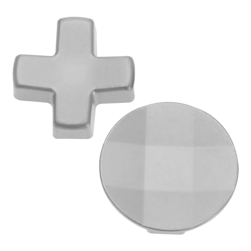 LT Easiyl 2Pcs Metal D-Pads Paddles Replacement Parts Directional Pad Kits Compatible with Xbox One Elite Series 2 Compatible with Xbox Elite 2 Core, Silver von LT Easiyl