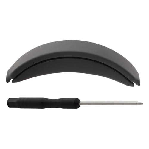 LT Easiyl Ersatz-Kopfhörerbügel aus Proteinleder Kompatibel mit QC35 & QuietComfort 35 II (QC35 Ii) Kopfhörern Schwarz von LT Easiyl