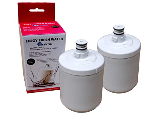 LG -2er Pack Wasserfilter für LG Kühlschrank Side-by-Side LT500P / 5231JA2002A Innenfilter interner Kühlschrankfilter von LT500P
