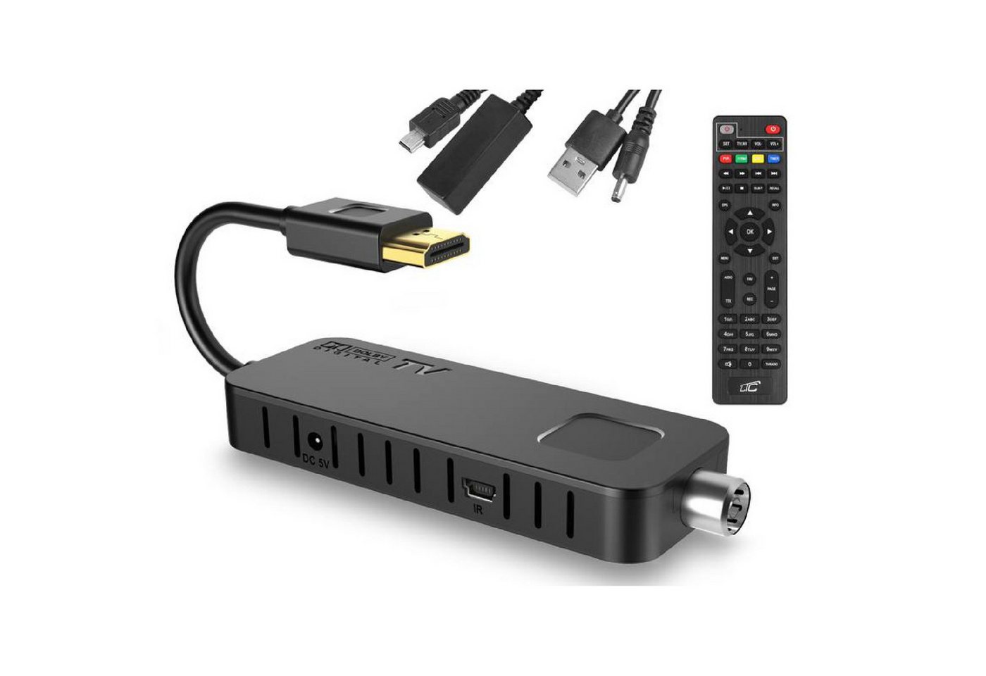 LTC DVB211M Tuner (DVB-T2 Tuner für terrestrischen TV-Stick FHD PVR) von LTC
