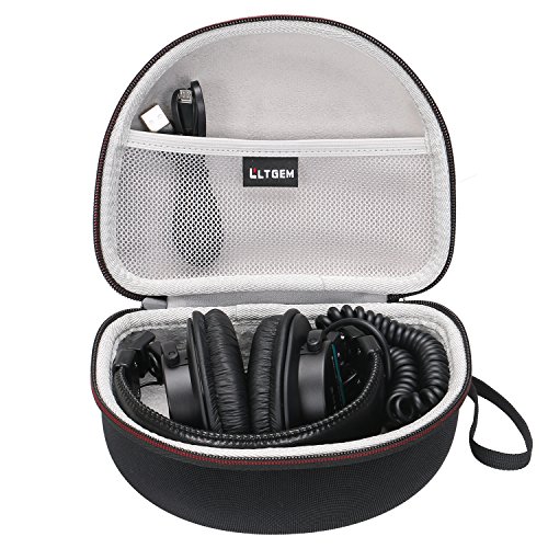 LTGEM Harte Kopfhörer-Hülle für Sony MDR7506 Professionelle Großmembran-Kopfhörer – Reise-Tragetasche Aufbewahrungstasche von LTGEM