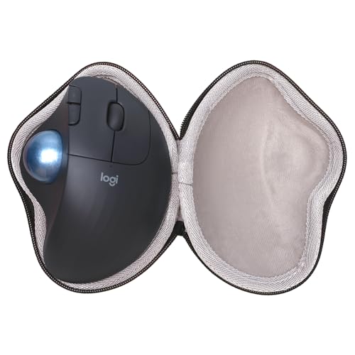 LTGEM Hartschalen-Schutzhülle für Logitech Ergo M575 / M570 kabellose Trackball-Maus – Reise-schützende Tragetasche (nur Hülle) von LTGEM