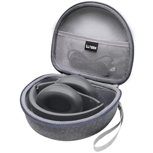 LTGEM Kopfhörer-Hülle für Beats Studio3/Solo3/Solo2/Solo Pro Wireless On-Ear-Kopfhörer – Reise-Tragetasche (grau) von LTGEM