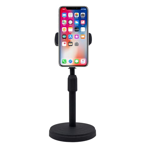 LTHERMELK Handy Halterung, Ausziehbares HandystäNder FüR Tisch, Multi-Winkel Smartphone Halterung, Halter StäNder FüR Iphone15 14 13 12 11 Pro Xs Max, Samsung, Huawei Usw von LTHERMELK