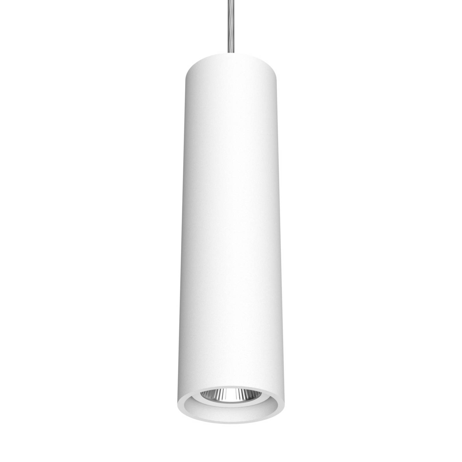 LED-Pendel Fuzzy Ø8cm 15W 830 weiß Anbaubaldachin LED-Pendel Fuzzy Ø8cm 15W 830 weiß Anbaubaldachin von LTS