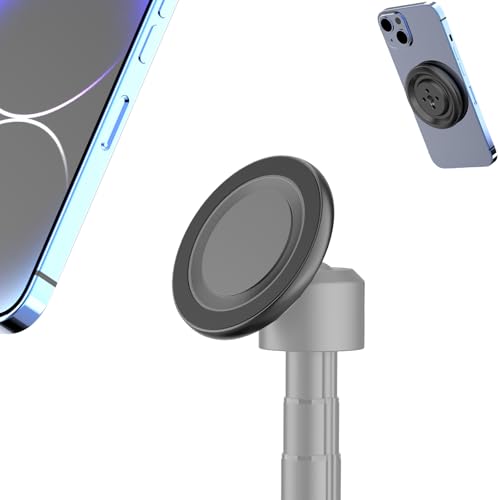 Magnetische Adapterbasis ist geeignet für DJI Osmo Mobile 6/om5/om4/om4 se/OMSE Stabilisator, magnetische Gimbal-Stabilisator-Adapterbasis, Stativ-Adapterbasis ist geeignet für iPhone 16 15 14 13 12 von LTSKY