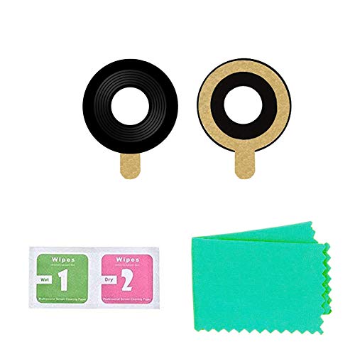 2 Stück Ersatz kompatibel mit iPhone XR Kamera Linse Glas Rückseite Linse von Hauptkamera Back Kamera Camera Scheibe mit Kleber von LTZGO