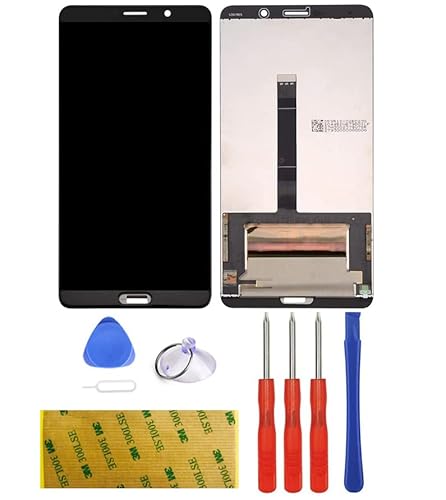 Display Kompatibel mit Huawei Mate 10 Ersatz LCD Schwarz Touchscreen Digitizer Bildschirm Glas Assembly Werkzeuge Reparatur Set Kit Klebstoff Kleber(ohne Rahmen) von LTZGO