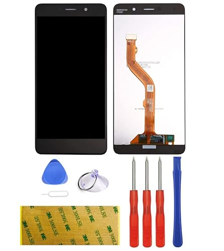 Display Kompatibel mit Huawei Mate 9 Lite / Y7 2017 / Y7 Prime Ersatz LCD Schwarz Touchscreen Digitizer Bildschirm Glas Assembly Werkzeuge Reparatur Set Kit Klebstoff (ohne Rahmen) von LTZGO