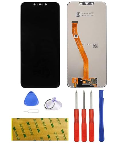 Display Kompatibel mit Huawei Nova 3 Ersatz LCD Schwarz Touchscreen PAR-LX1 PAR-LX1M PAR-LX9 PAR-TL20 PAR-AL00 Digitizer Bildschirm Glas Assembly Werkzeuge Reparatur Set Kit Klebstoff (ohne Rahmen) von LTZGO