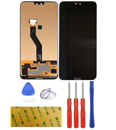 Display Kompatibel mit Huawei P20 Pro TFT LCD Bildschirm CLT-L29C L29 L09C L09 AL00 AL01 TL01 Ersatz Schwarz Touchscreen Digitizer Glas Assembly Werkzeuge Reparatur Set Kit Klebstoff (ohne Rahmen) von LTZGO