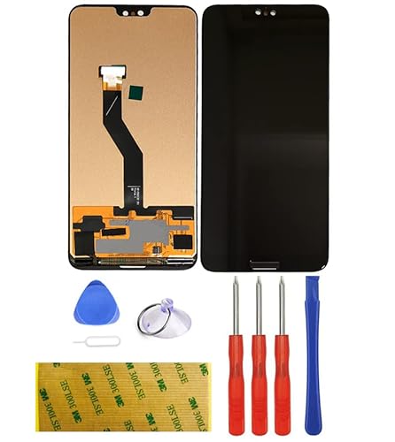 Display Kompatibel mit Huawei P20 Pro TFT LCD Bildschirm CLT-L29C L29 L09C L09 AL00 AL01 TL01 Ersatz Schwarz Touchscreen Digitizer Glas Assembly Werkzeuge Reparatur Set Kit 3M Klebstoff (ohne Rahmen) von LTZGO