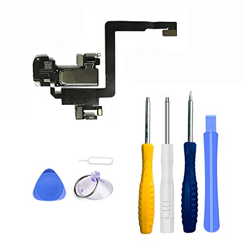 Hörmuschel mit Light Sensor Flex Kabel Kompatibel mit iPhone 11 Pro Earpiece inkl.Mikrofon Schraubenzieher Reparatur Tool Kit Werkzeug Set Hörmuschel mit Light Sensor Flex Kabel Kompatibel mit iPhone 11 Pro Earpiece inkl.Mikrofon Schraubenzieher Reparatur Tool Kit Werkzeug Set von LTZGO