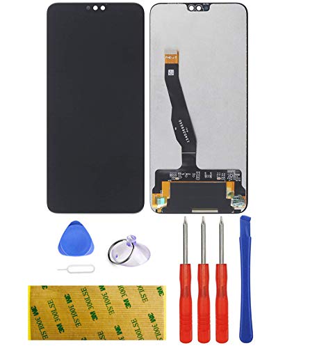 Display Kompatibel mit Huawei Honor 8X / Honor View 10 Lite Ersatz LCD Schwarz Touchscreen Digitizer Bildschirm Werkzeuge Reparatur Set Kit Klebstoff(ohne Rahmen) von LTZGO
