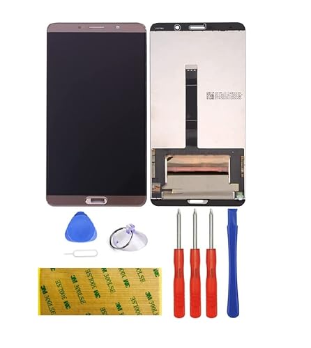 Display Kompatibel mit Huawei Mate 10 Ersatz LCD Mocha Gold Touchscreen Digitizer Bildschirm Glas Assembly Werkzeuge Reparatur Set Kit Klebstoff Kleber(ohne Rahmen) von LTZGO