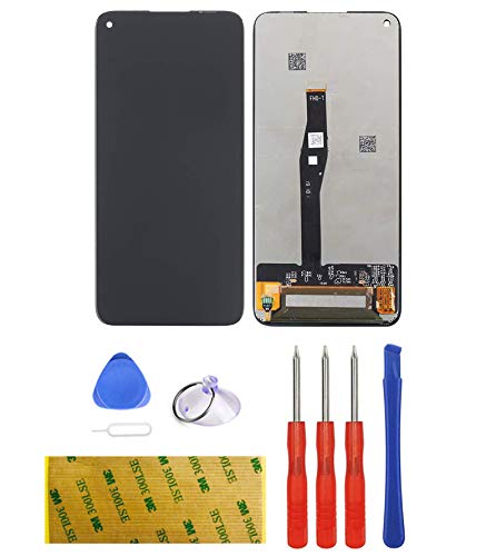 Display Kompatibel mit Huawei Nova 5T, Honor 20, Honor 20 Pro, Honor 20S Ersatz LCD Schwarz Touchscreen Digitizer Bildschirm Glas Assembly Werkzeuge Reparatur Set Kit Klebstoff (ohne Rahmen) von LTZGO