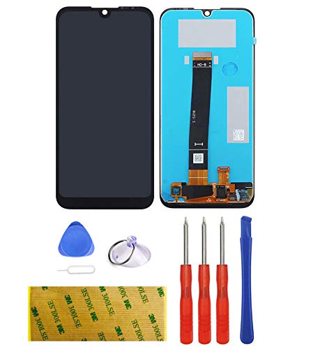 Display Kompatibel mit Huawei Y5 2019 / Honor 8S 2019 rsatz LCD Schwarz Touchscreen Digitizer Bildschirm Glas Assembly Werkzeuge Reparatur Set Kit Klebstoff (ohne Rahmen) von LTZGO